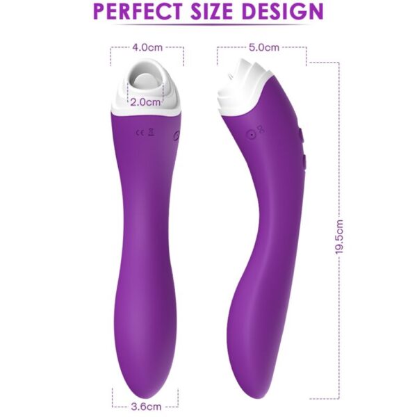 ARMONY - FAIRYLAND LAMINDO CLITOR VIBRANTE E VIBRADOR ROXO - Image 4