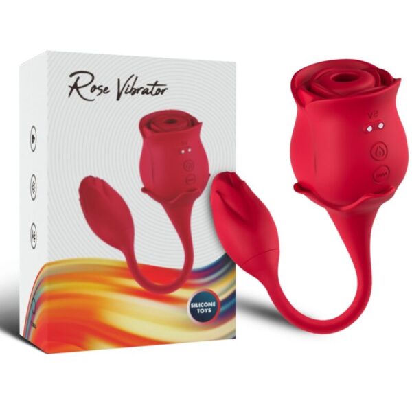ARMONY - PINK LICKING VIBRANDO DE CLIT  VIBRADOR VERMELHO