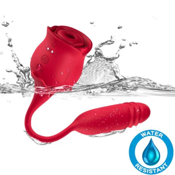 ARMONY - ROSEKNIGTH LAMINDO CLITOR VIBRANTE E VIBRADOR VERMELHO - Image 3