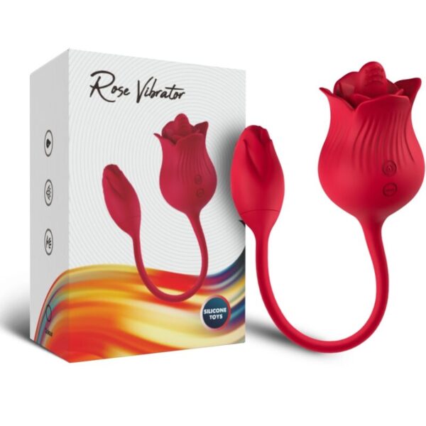 ARMONY - VIBRADOR ROSA CON COLA VERMELHO - Image 5