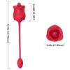 ARMONY - ESTIMULADOR E VIBRADOR ROSA COLA VERMELHO - Image 4