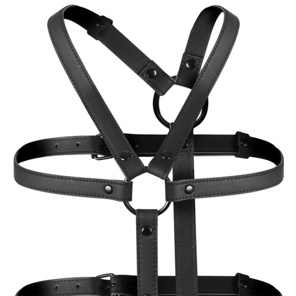 FETISH SUBMISSIVE BONDAGE - ARNÊS AJUSTÁVEL TORSO E BRAÇOS - Image 4