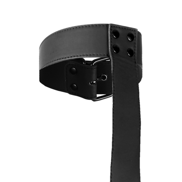 FETISH SUBMISSIVE BONDAGE - CONJUNTO DE RESTRAINT CORPORAL DE COLAR E PULSO - Image 5
