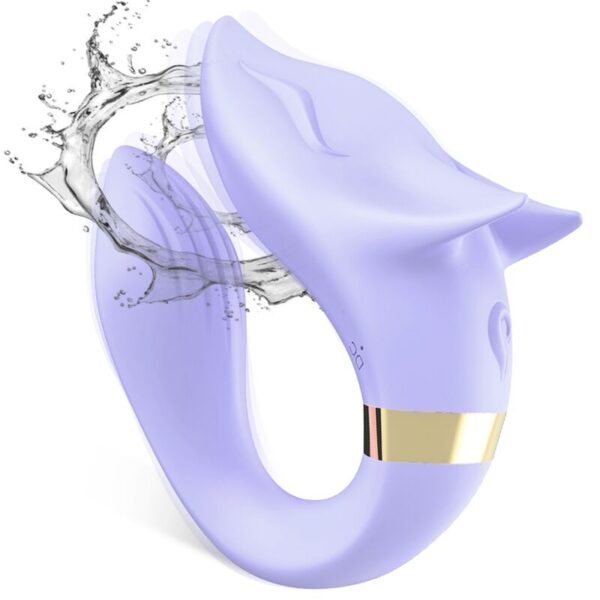 ARMONY - VIBRADOR FOX PARA CASAIS COM CONTROLE REMOTO ROXO - Image 2