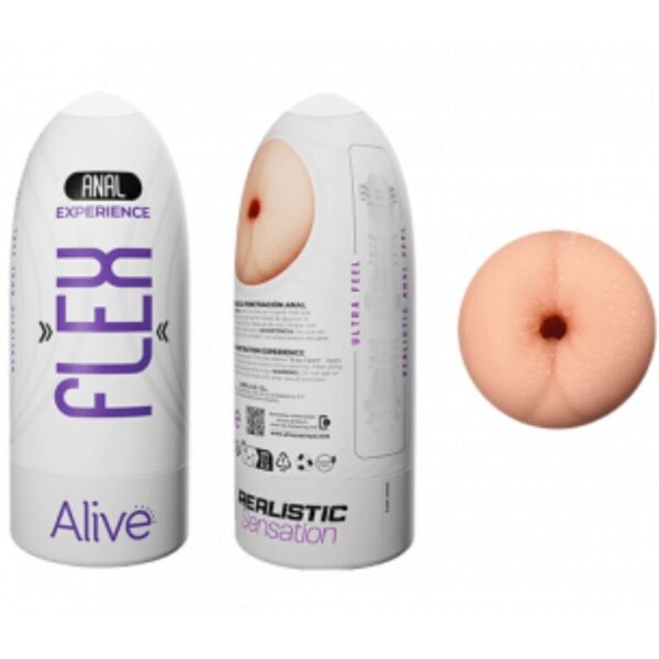 ALIVE - FLEX MASTURBADOR MASCULINO ANAL TAMANHO M - Image 2