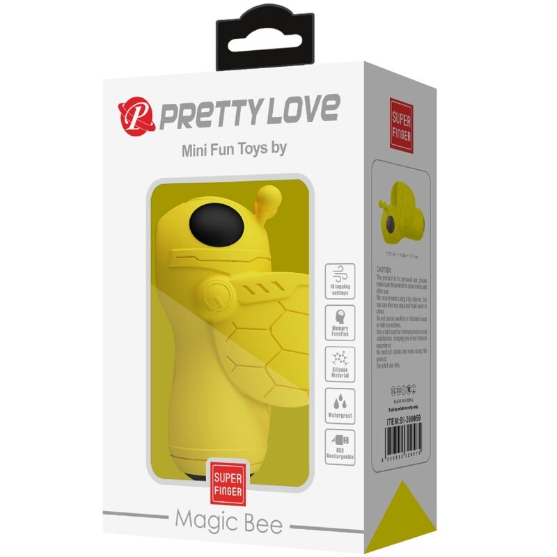 PRETTY LOVE - MINI BRINQUEDOS DIVERTIDOS DA MAGIC BEE VIBRADOR SUCKER - Image 3