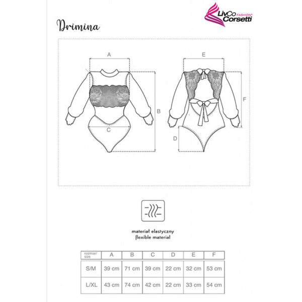 LIVCO CORSETTI FASHION - DRIMINA LC90690 CORPO NANVY AZUL - Image 4