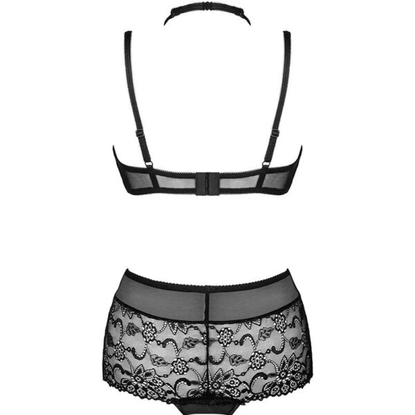 LIVCO CORSETTI FASHION - COLEO LINERA FOR THE SENSES BRA + CALA PRETA - Image 4