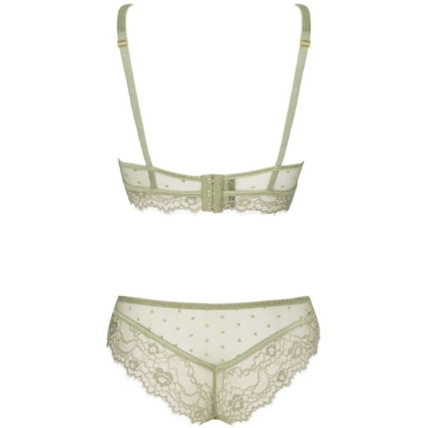LIVCO CORSETTI FASHION - PINE LC 90667 SUJETADOR + PANTY KHAKI - Image 4