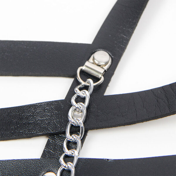 SUBBLIME - ARNÊS CORSET COM CORRENTE DETALHE TAMANHO ÚNICO - Image 5