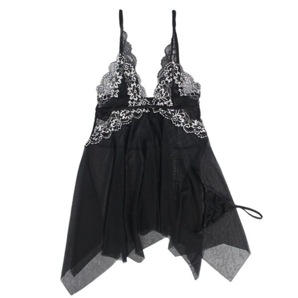 SUBBLIME - BABYDOLL TELA TUL PECHO ENCAJE S/M - Image 4