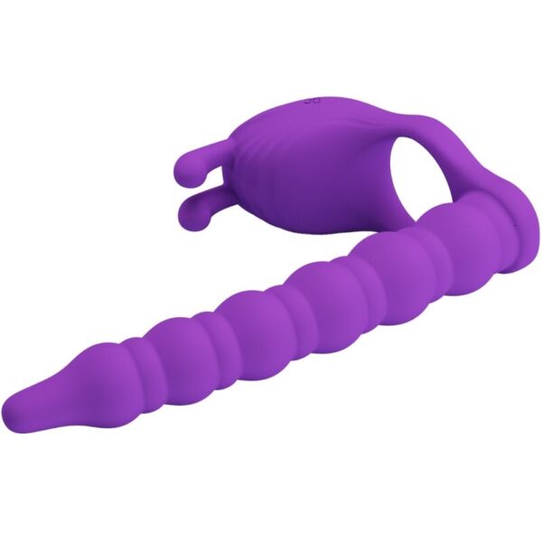 PRETTY LOVE - BLACKNEY ANÉIS PARA PÊNIS COM PLUG VIBRADOR - Image 4