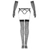 LIVCO CORSETTI FASHION - NEMALIA SET LIGUERO + MEDIAS + GUANTES NEGRO - Image 5