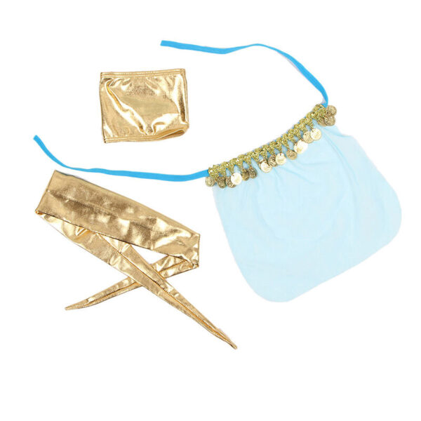 SUBBLIME - SET DE LENCERIA INDIA STYLE AZUL S/M - Image 5