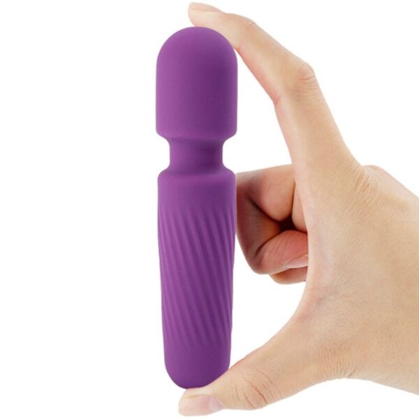 ARMONY - YOUR MAGIC MASSAGER E VIBRADOR RECARREGÁVEL 10 VIBRAÇÕES ROXO - Image 4
