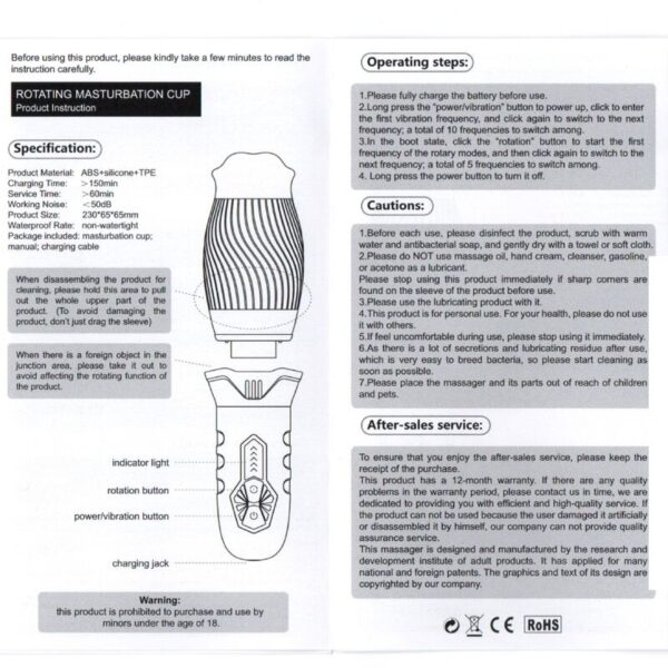 ARMONY - BELUCCI VIBRADOR MASTURBADOR ORAL BRANCO - Image 4