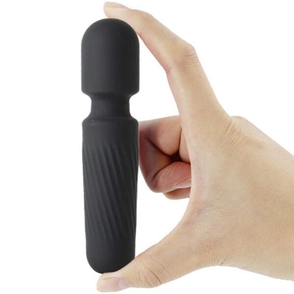 ARMONY - YOUR MAGIC MASSAGER E VIBRADOR RECARREGÁVEL 10 VIBRAÇÕES PRETO - Image 4