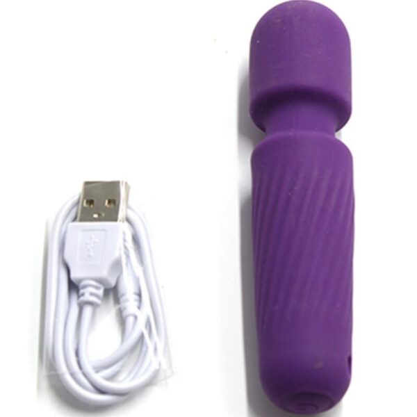 ARMONY - YOUR MAGIC MASSAGER E VIBRADOR RECARREGÁVEL 10 VIBRAÇÕES ROXO - Image 5
