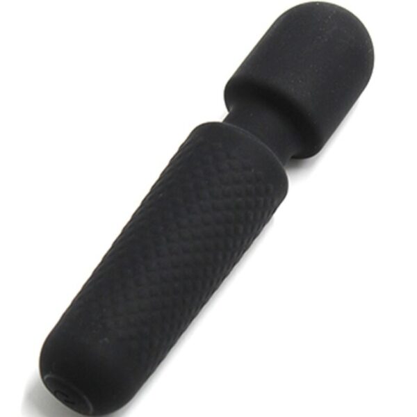 ARMONY - YOUR MAGIC MASSAGER E VIBRADOR RECARREGÁVEL 10 VIBRAÇÕES WAND DOTS PRETO - Image 3
