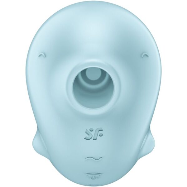 SATISFYER - SASSY SEAL ESTIMULADOR E VIBRADOR AZUL - Image 4
