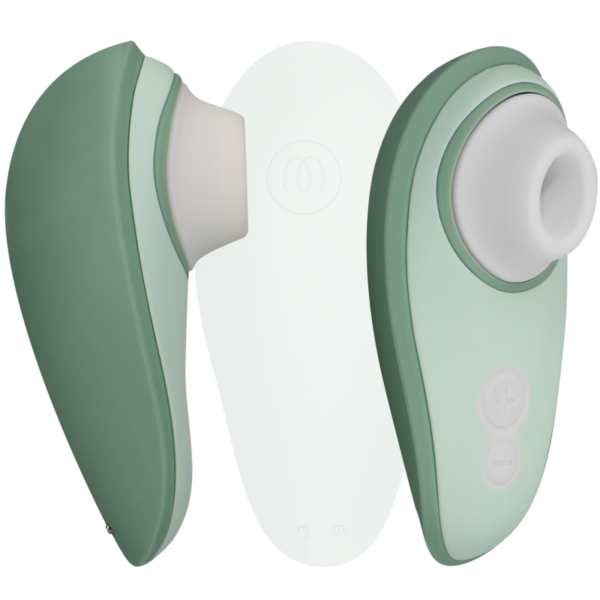 WOMANIZER - LIBERTY 2 ESTIMULADOR  SUCCIONADOR CLITORIS VERDE CLARO - Image 2