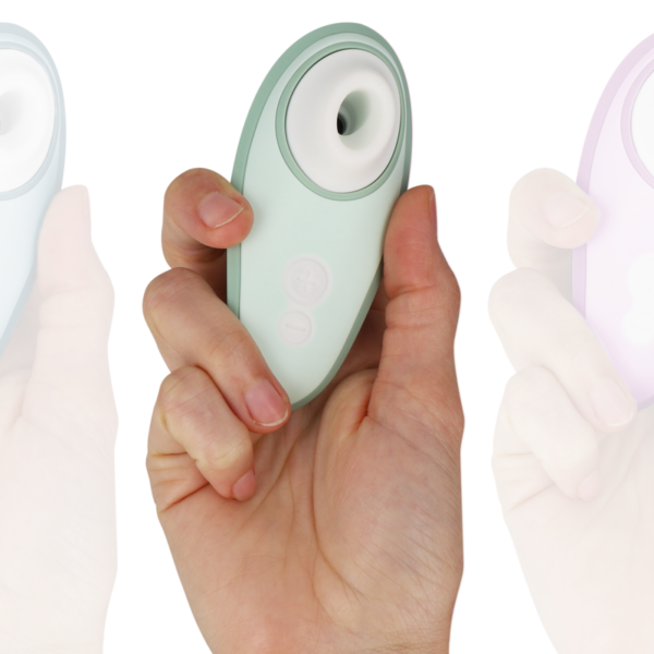WOMANIZER - LIBERTY 2 ESTIMULADOR  SUCCIONADOR CLITORIS VERDE CLARO - Image 4