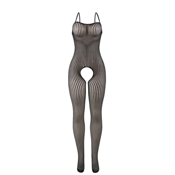 SUBBLIME - 951726 BODYSTOCKING SEM FUNDO DE REDE ELSTICA PRETA TAMANHO ÚNICO - Image 4