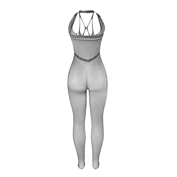 SUBBLIME - 951788 BODYSTOCKING LONGO DE REDE COM TIRAS NO PEITO E NAS COSTAS PRETO TAMANHO ÚNICO - Image 4