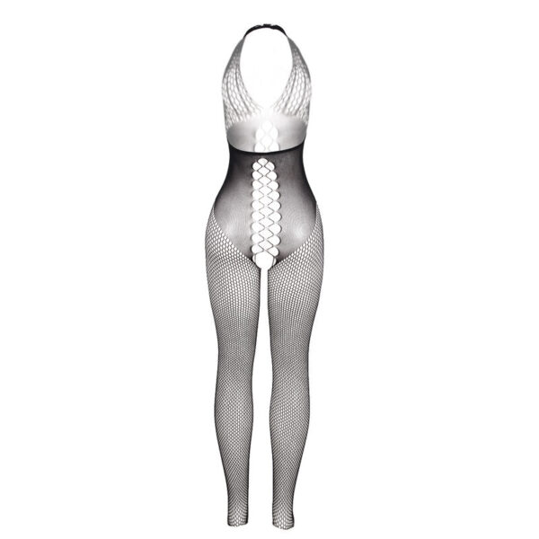 SUBBLIME - 951832 BODYSTOCKING COM COSTAS ABERTAS E DETALHES CRUZADOS PRETO TAMANHO ÚNICO - Image 4