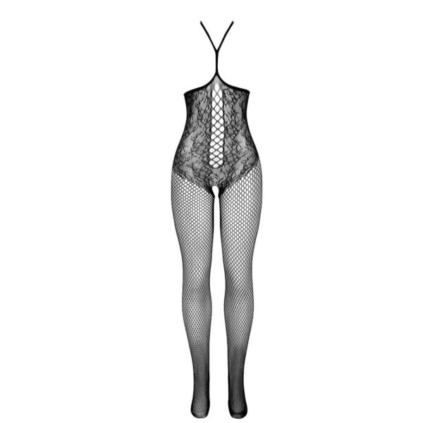 SUBBLIME - 951849 BODYSTOCKING DE REDE ARRASTO COM DECOTE HALTER PRETO TAMANHO ÚNICO - Image 4