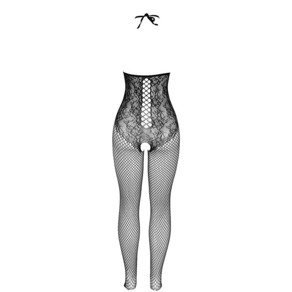 SUBBLIME - 951849 BODYSTOCKING DE REDE ARRASTO COM DECOTE HALTER PRETO TAMANHO ÚNICO - Image 5