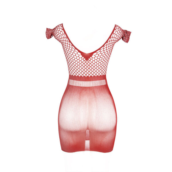 SUBBLIME - 951924 VESTIDO CURTO DE CROCHÊ VERMELHO GRILL TAMANHO ÚNICO - Image 5