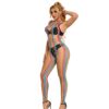 SUBBLIME - 952358 RAINBOW HALTER NECK FISHNET VESTIDO TAMANHO ÚNICO - Image 3