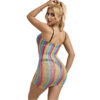 SUBBLIME - 952457 RAINBOW OMBRO A OMBRO SEM MANGAS FISHNET VESTIDO TAMANHO ÚNICO - Image 2