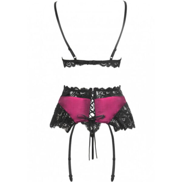 LIVCO CORSETTI FASHION - NAHIR LC 20214 SUJETADOR + PANTY + LIGUERO S/M - Image 3