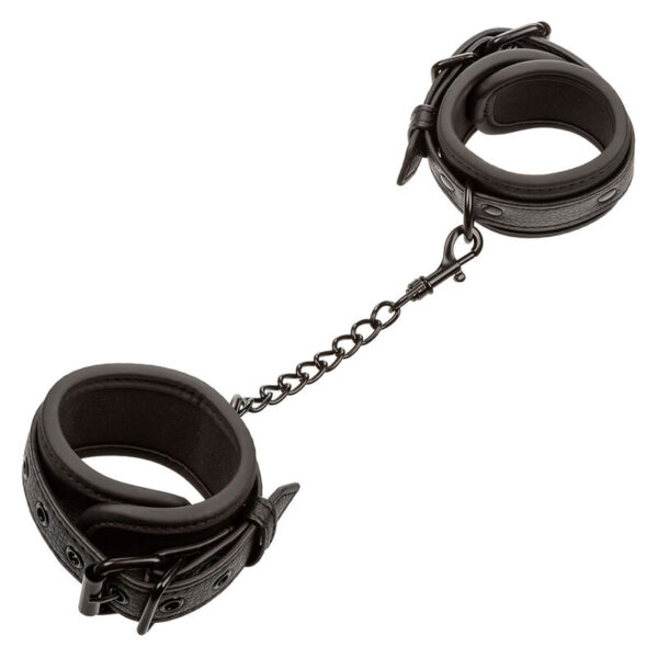 CALEXOTICS - NOCTURNAL PULSEIRAS DE COURO AJUSTÁVEIS PRETAS - Image 2