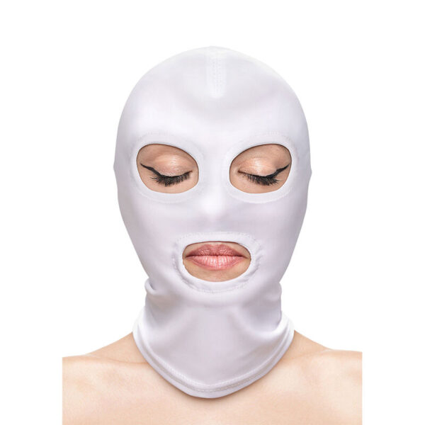 NS NOVELTIES - FETISH  FASHION OLHOS E BOCA CAPUZ NYLON BRANCO