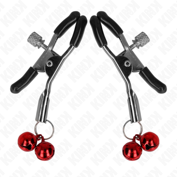 KINK - GRAMPO DE BICO DUPLO SINO VERMELHO 6 CM - Image 2