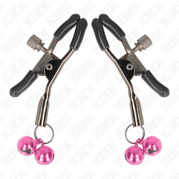 KINK - GRAMPO DE BICO DUPLO SINO ROSA 6 CM - Image 2