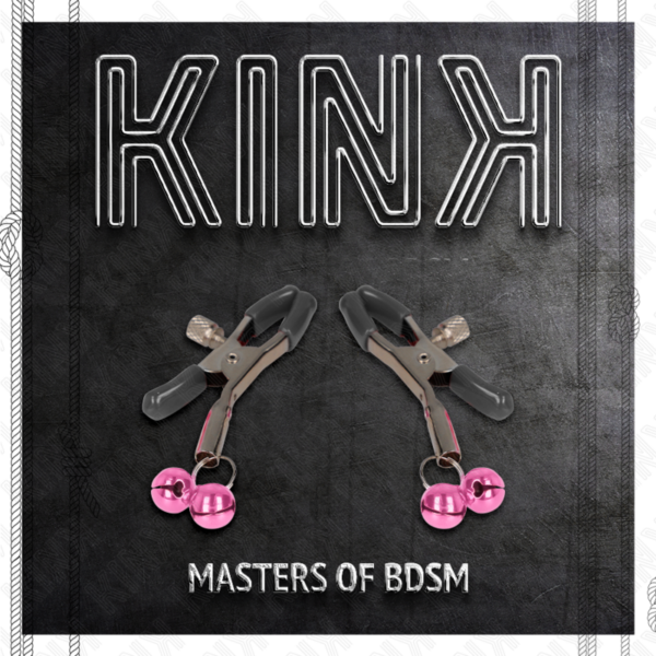 KINK - GRAMPO DE BICO DUPLO SINO ROSA 6 CM - Image 5