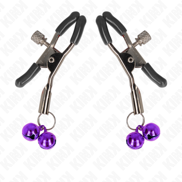 KINK - GRAMPO DE BICO DUPLO SINO ROXO 6 CM - Image 2