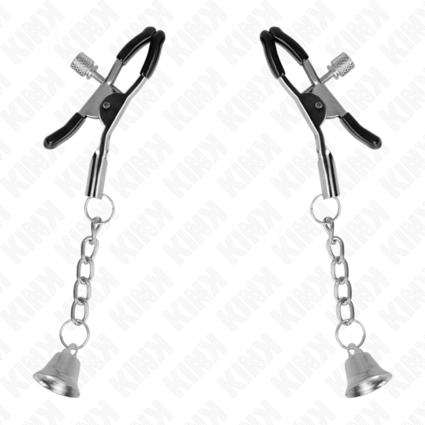 KINK - PINÇAS PINGENTE SINO PRATA 6 CM - Image 2