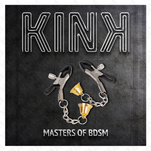 KINK - PINÇAS PINGENTE SINO DOURADO 6 CM - Image 5