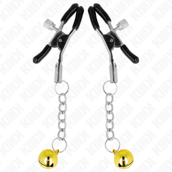 KINK - PINÇAS PINGENTE JINGLE BELL DOURADA 6 CM - Image 2