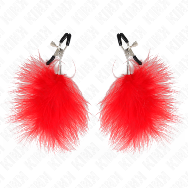 KINK - GRAMPO DE PENA VERMELHO 7 CM - Image 2