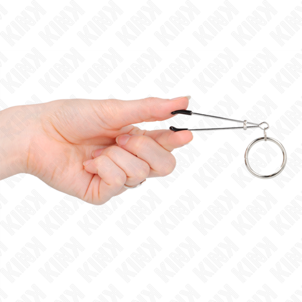 KINK - PINÇAS FINAS COM O-RING 7 CM - Image 4