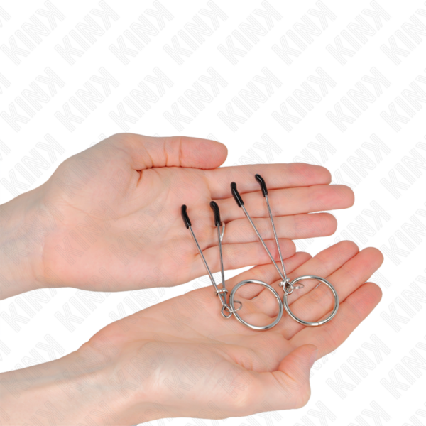 KINK - PINÇAS FINAS COM O-RING 7 CM - Image 3