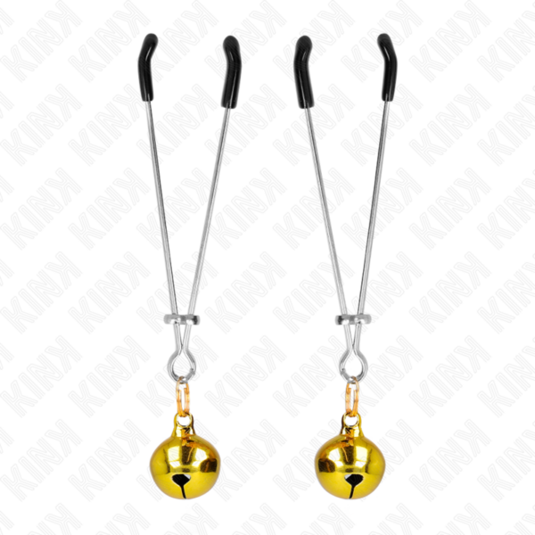 KINK - PINÇAS DE BINO FINAS OURO 7 CM - Image 2