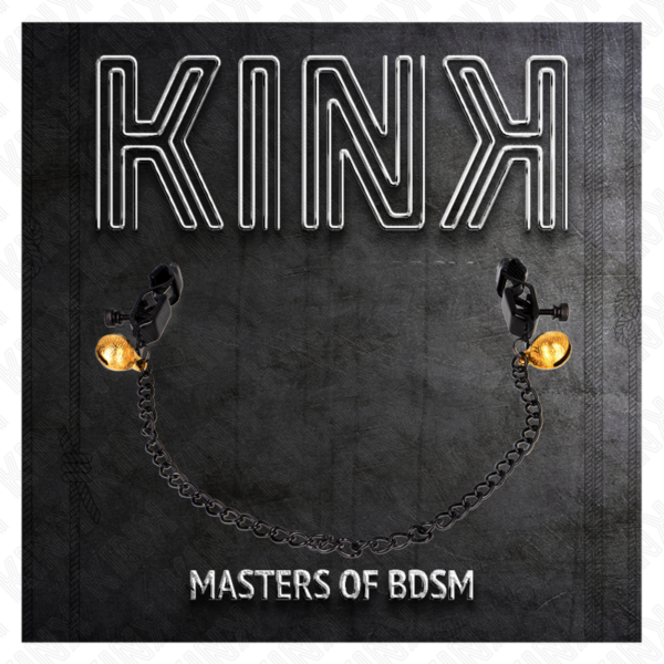KINK - PINÇAS DE CADEIA PLANA E SINO PRATA 30 CM - Image 5
