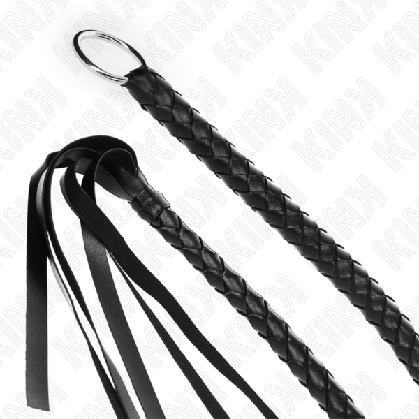KINK - CHICOTE DE SERPENTE COM ANEL DE MÃO PRETO 65 CM - Image 4
